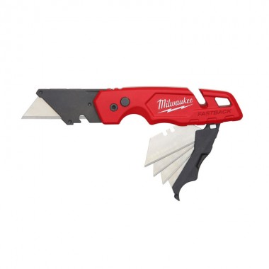 Нож складной многофункциональный с хранением лезвий FASTBACK™ MILWAUKEE 4932471358
