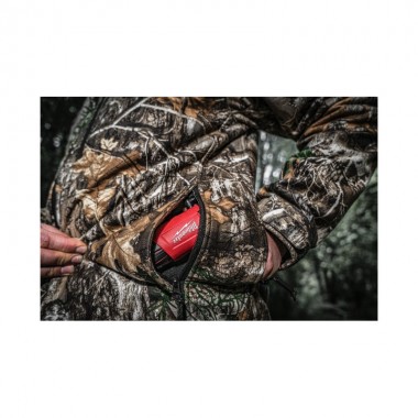 Куртка з підігрівом MILWAUKEE, M12 HJCAMO6-201(L), камуфляжна (розмір L) (+зар.пр., 1 акум.Х 2Аг)