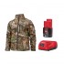 Куртка з підігрівом MILWAUKEE, M12 HJCAMO6-201(XL), камуфляжна (розмір XL) (+зар.пр., 1 акум.Х 2Аг)