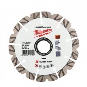 Диск алмазный Speedcross MILWAUKEE XHUDD 125, Ø125мм (железобетон, гранит, кирпич)