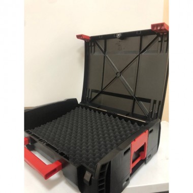 Ящик органайзер HD Box MILWAUKEE універсальна поролонова вставка одинарна 475 x 358 x 132мм