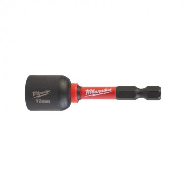 Торцева головка 1/4 дюйма, шестигранна, 12 мм Shockwave™, ударостійка Milwaukee 4932492442