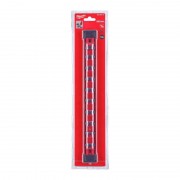 Планка для головок 1/4˝ со сменными зажимами L=350мм (1 шт) MILWAUKEE