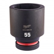 Головка ударная ShW 1'' 6гр. SKT MILWAUKEE удлиненная, 55мм