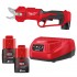 Ножницы-секатор аккумуляторные MILWAUKEE M12 BLPRS-202 (ЗУ+2акк.Х2Ач) Ножницы-секатор аккумуляторные MILWAUKEE M12 BLPRS-202 (ЗУ+2акк.Х2Ач)