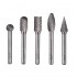 Набір твердосплавних борфрез TC 6 X 10MM 5 предметів MILWAUKEE 4932493577, пластиковий кейс Набір твердосплавних борфрез TC 6 X 10MM 5 предметів MILWAUKEE 4932493577, пластиковий кейс