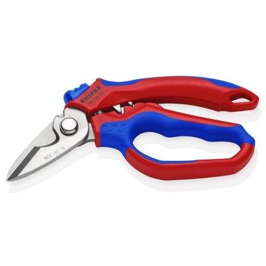 Ножиці електрика KNIPEX 95 05 20 SB, з підвійним гніздом для обтиску