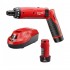Аккумуляторная отвертка, крут. мом. 5 Нм, MILWAUKEE M4 D-202B 4933440475 Аккумуляторная отвертка, крут. мом. 5 Нм, MILWAUKEE M4 D-202B 4933440475