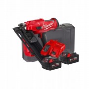 Пистолет гвоздезабивной аккумуляторный бесщёточный MILWAUKEE M18 FFN-502C (50-90мм)(ЗУ+2акХ5Ач+кейс)