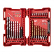 Набір SHOCKWAVE - біти, свердла по металу RedHEX TiN MM 5.5, свердла по мультиматеріалам - 39 ед. пластиковий кейс
