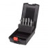 Набір твердосплавних борфрез TC 6 X 10MM 5 предметів MILWAUKEE 4932493577, пластиковий кейс Набір твердосплавних борфрез TC 6 X 10MM 5 предметів MILWAUKEE 4932493577, пластиковий кейс