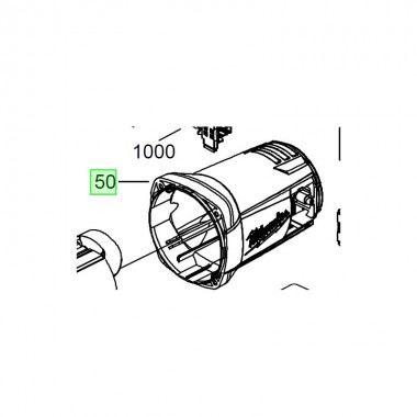 Корпус двигателя для AG22-230 DMS MILWAUKEE