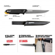 Нож универсальный в чехле 150 мм TOUGHBUILT TB-H4S-40-IK-2