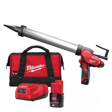 Клеевой пистолет MILWAUKEE M12 PCG/400A-201B (Li-Ion2Ач) 4933441665