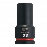 Головка ударная ShW 3/4'' SKT MILWAUKEE, удлиненная, 22мм