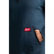 Толстовка WHMW MILWAUKEE, з капюшоном, синя, розмір L