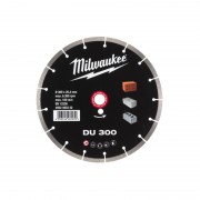 Диск алмазный MILWAUKEE DU 300, Ø300мм (кирпич, бетон, шлакоблок)