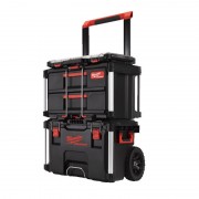 Набор ящиков MILWAUKEE PACKOUT набор №2 (ящик на кол.+ящик с 2-мя выдв. отс.+тонк. орг.)