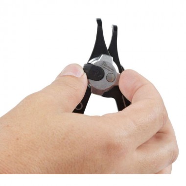 Знімач стопорних кілець 90град. MILWAUKEE, 0,9мм, (стискання/розжим)