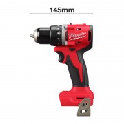 Дриль-шурупокрут акумуляторний безщітковий MILWAUKEE M18 BLDDRC-202C 61Нм (+ заряд.пристрій, 2 акум., HD кейс)