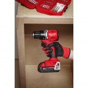 Дриль-шурупокрут акумуляторний безщітковий MILWAUKEE M18 BLDDRC-202C 61Нм (+ заряд.пристрій, 2 акум., HD кейс)