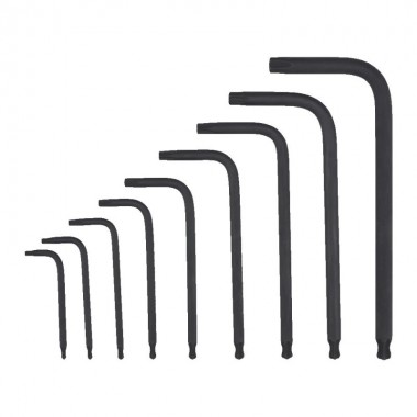 Набор ключей Г-образных TORX Compact MILWAUKEE, (T8/T9/T10/T15/T20/T25/T27/T30/T40) (9шт)