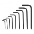 Набор ключей Г-образных TORX Compact MILWAUKEE, (T8/T9/T10/T15/T20/T25/T27/T30/T40) (9шт)