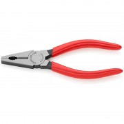 Пассатижи (плоскогубцы) комбинированные Ø9,0мм, 140мм KNIPEX 03 01 140, фосфатированные
