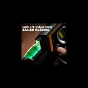 Уровень TOUGHBUILT ПРЕМИУМ 60 см магнитный с подсветкой TB-H2-L-M60LH-M