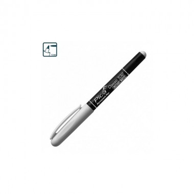 Маркер перманентный Pica 532/52 Classic Instant-White, тонкий, белый