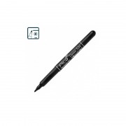 Маркер перманентный Pica 534/46 Classic Permanent Pen Medium, тонкий, черный