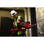 Каска защитная BOLT100 невентилируемая для промышленного альпинизма белая MILWAUKEE