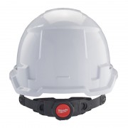 Каска защитная BOLT100 невентилируемая для промышленного альпинизма белая MILWAUKEE