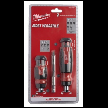 Набір викруток зі змінними вставками 27 в 1 MILWAUKEE Набір викруток зі змінними вставками 27 в 1 MILWAUKEE