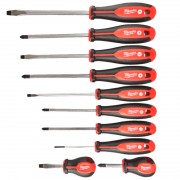 Набір викруток магнітних з трьогранною рукояткою PH/PZ/SL (10шт)