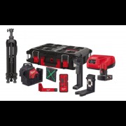 Нівелір лазерний 3D акумуляторний MILWAUKEE, M12 3PLKIT-401P (+зар. прист.,1акум.Х4Аг, кейс PACKOUT)