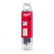 Свердло по металу HSS-R MILWAUKEE DIN338, діаметр 2,0мм, (10шт)