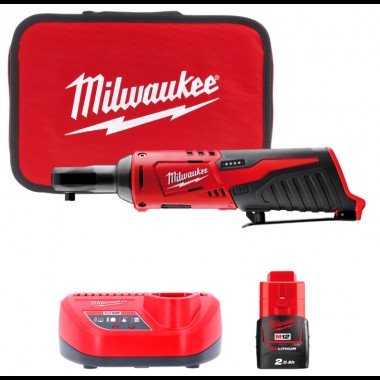 Трещётка аккумуляторная бесщёточная 1/4 (40 Нм) M12 IR-201B MILWAUKEE