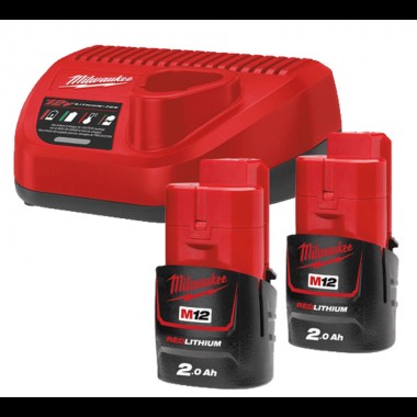 Энергокомплект M12 NRG-202 (B2 2шт +З/У С12С) 4933459209