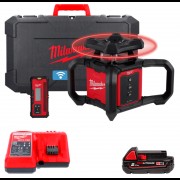 Уровень лазерный ротационный аккумуляторный MILWAUKEE M18 RLOH600-201C 600м