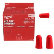 Беруши красные одноразовые 200 пар MILWAUKEE