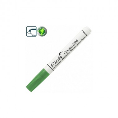 Маркер с жидкой краской Pica 524/36 Classic Industry Paint Marker, зеленый