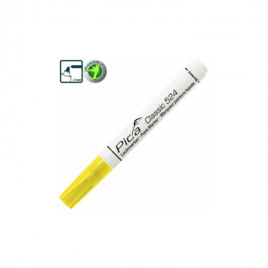 Рідкий промисловий маркер Pica Classic 524/44 Industry Paint Marker, жовтий