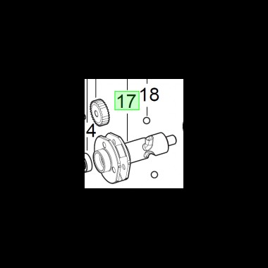 Вал розподільчий для M18FMTIW2F12 MILWAUKEE