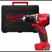 Дриль-шуруповерт акумуляторна безщіткова M18 BLDDRC-0X крутий. мом. 60.5 Нм MILWAUKEE (HD кейс)