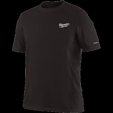 Футболка MILWAUKEE, WWSS дихаюча з коротким рукавом, чорна, розмір XL Футболка MILWAUKEE, WWSS дихаюча з коротким рукавом, чорна, розмір XL