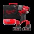Дрель-шуруповёрт аккумуляторная бесщёточная ударная MILWAUKEE, M12 FPD2-602X, 45Нм (ЗУ,2х6Ач,HDкейс)