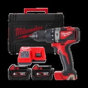 Дрель-шуруповёрт аккумуляторная бесщёточная M18 BLPD2-502X , крут. мом. 82 Нм, MILWAUKEE