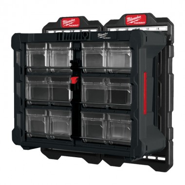 Органайзер вертикальный PACKOUT MILWAUKEE TIP BIN (500x386х170мм)