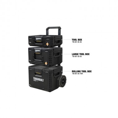 Набор ящиков для инструмента TOUGHBUILT StackTech TB-B1S3-B-70R